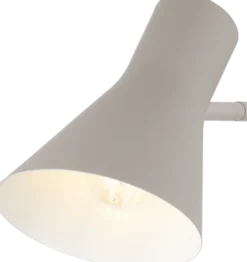Odense leselampe vegg 18,5cm beige