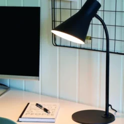 Odense skrivebordslampe 49cm sort