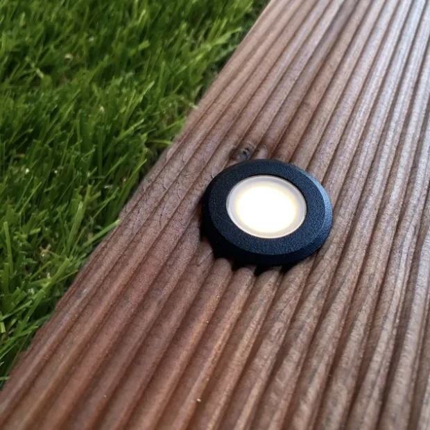 Orion decklight utelampe IP65 5pk. sort