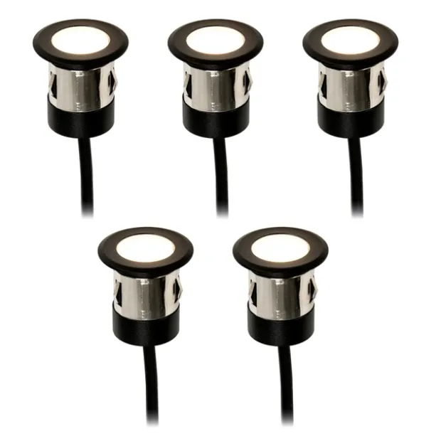 Orion decklight utelampe IP65 5pk. sort