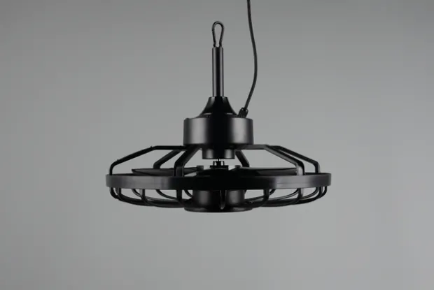 Oslo LED takvifte IP44 sort