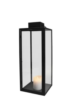 Oslo lykt 50cm sort