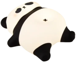 Panda sovende LED oppladbar bordlampe 16,4cm RGB