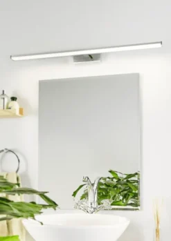 Pandella 1 LED vegg baderomslampe IP44 78cm krom