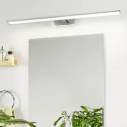 Pandella 1 LED vegg baderomslampe IP44 78cm krom