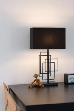 Paragon bordlampe 52cm sort