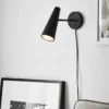 Peak leselampe vegg 29cm sort