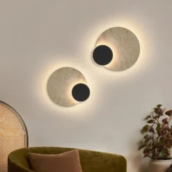 Penubra vegglampe 25cm sort