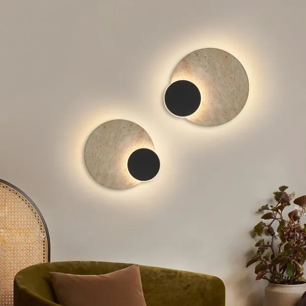 Penubra vegglampe 25cm sort