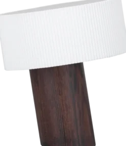 Pisa bordlampe 20cm brun