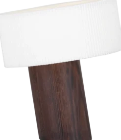 Pisa bordlampe 20cm brun