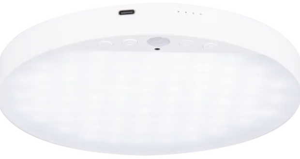 Pixi LED plafond taklampe oppladbar 15cm hvit