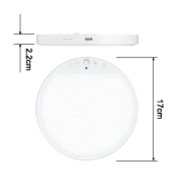Pixi LED plafond taklampe oppladbar 15cm hvit