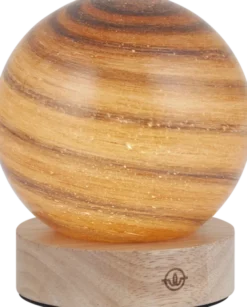 Planet LED oppladbar bordlampe 14,5cm rød