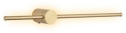 Pole LED vegglampe 60cm gull