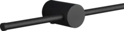Pole LED vegglampe 60cm sort