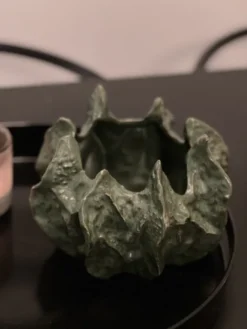 Potte keramikk 19cm grønn