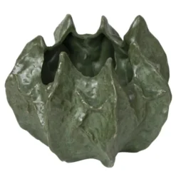 Potte keramikk 19cm grønn