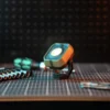 Power mini LED oppladbar arbeidslampe IP65 grønn