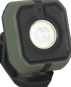 Power mini LED oppladbar arbeidslampe IP65 grønn