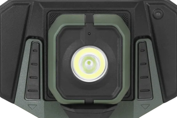 Power mini LED oppladbar arbeidslampe IP65 grønn