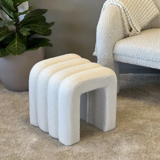 Puff Tube puff 40cm hvit