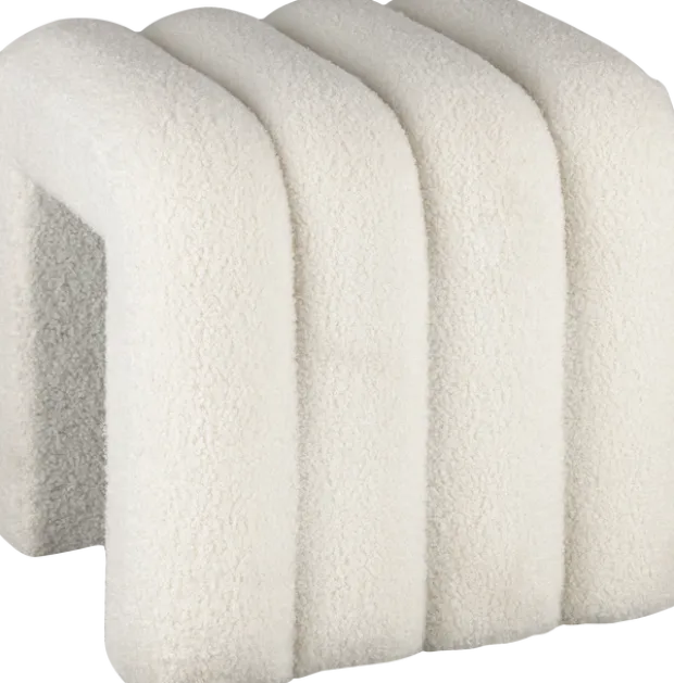 Puff Tube puff 40cm hvit