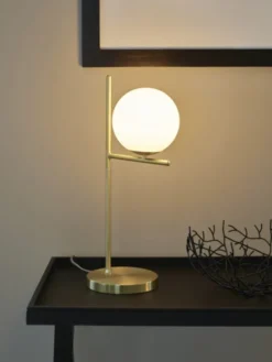 Pure bordlampe 52cm messing