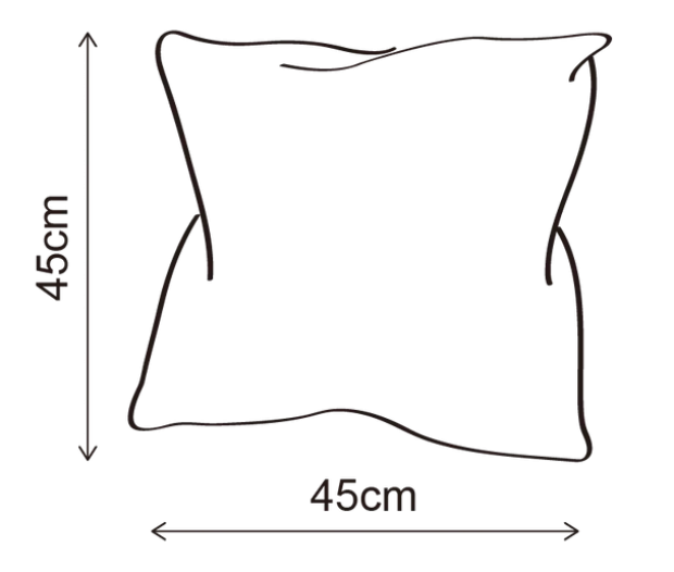Putetrekk 45cm rust
