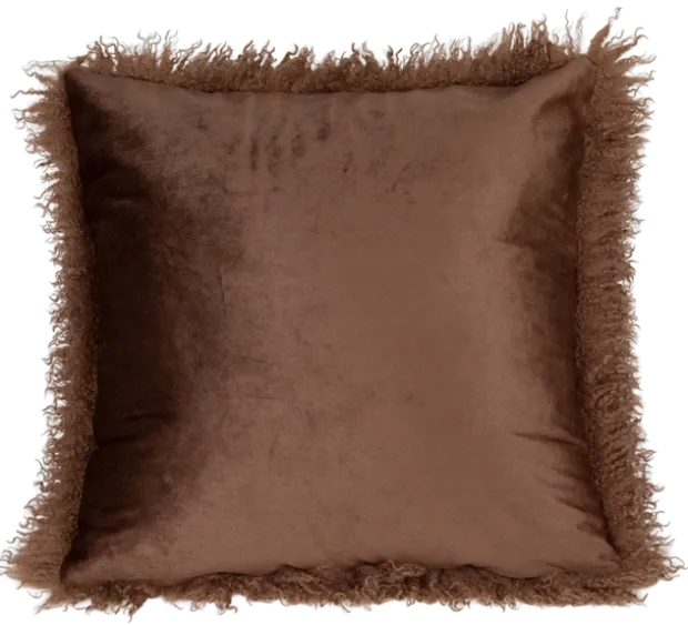 Putetrekk pels 45cm brun
