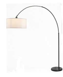 Rauma gulvlampe med skjerm 227cm sort