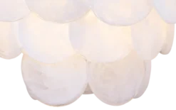 Reserveglass Cora taklampe hvit 12cm