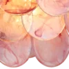 Reserveglass Cora taklampe rosa 12cm