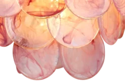 Reserveglass Cora taklampe rosa 12cm