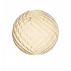 Reserveglass Elara taklampe rektangel champagne rund 20cm