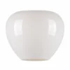 Reserveglass Kelly 29cm hvit