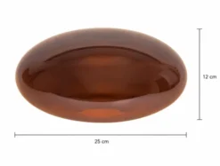 Reserveglass Leana bord og plafond 25cm brun