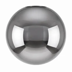 Reserveglass Leana taklampe 25cm krom