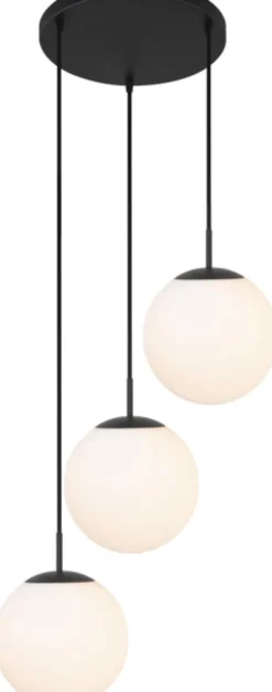 Rondell Ball taklampe rondell 3,5m oppheng 3lys 35cm hvit