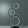 Rondo LED bordlampe 45cm sort