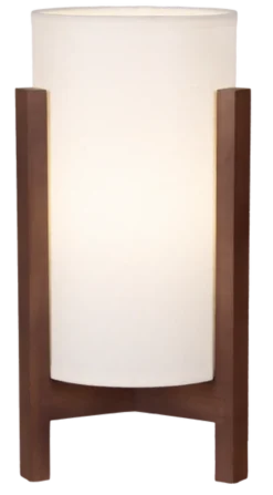 Rotunda bordlampe 32cm brun