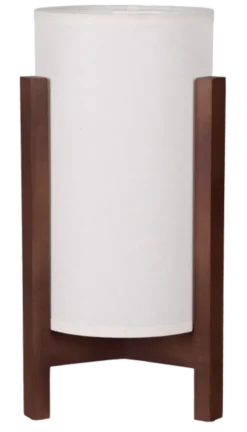 Rotunda bordlampe 32cm brun