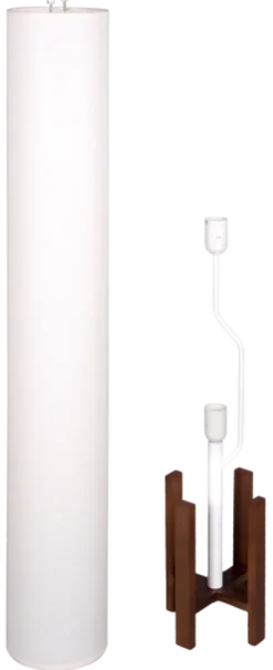 Rotunda gulvlampe 110cm valnøtt