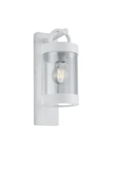 Sambesi utelampe vegg m/sensor IP44 33cm hvit