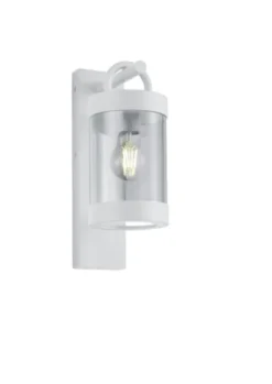 Sambesi utelampe vegg m/sensor IP44 33cm hvit