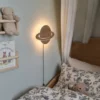 Saturna LED vegglampe 20cm brun
