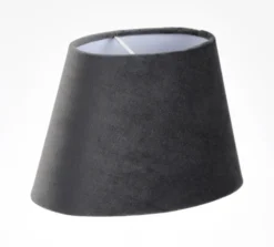 Savoy skjerm oval 23cm grå