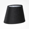 Savoy skjerm oval 20cm sort