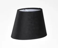 Savoy skjerm oval 20cm sort