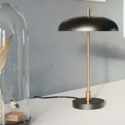 Shelby bordlampe 45cm sort